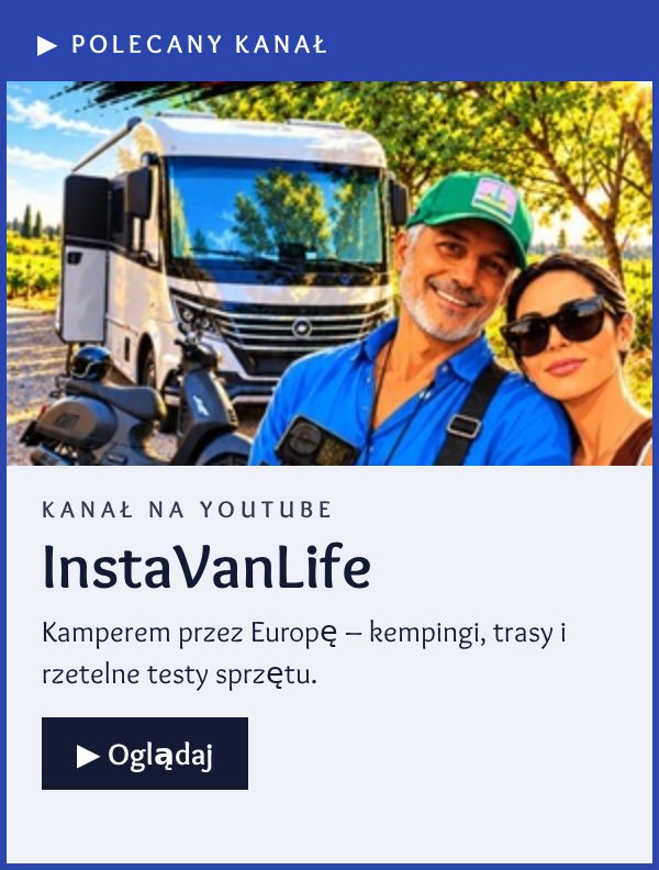 InstaVanLife – kanał o podróżach kamperem na YouTube